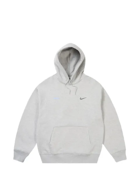 Palace x Nike Swoosh long-sleeve hoodie Grey P28NHD004