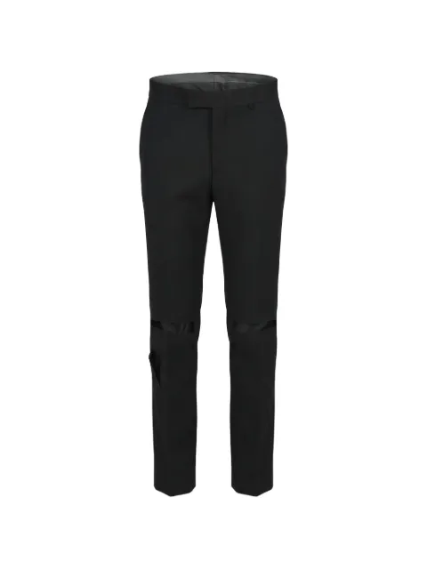 Givenchy cut-out detail wool trousers Black BM516E14DL