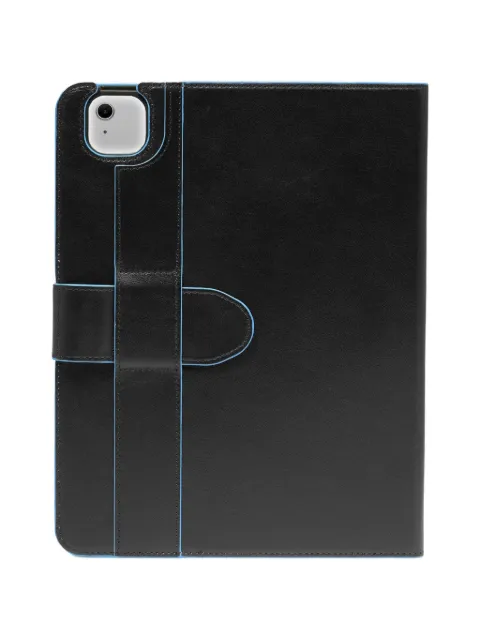 PIQUADRO logo-print iPad® Air 13" case Black AC6728B2