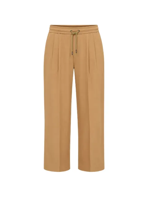 Viktor & Rolf pleated drawstring-waist trousers Neutrals MB0712130323