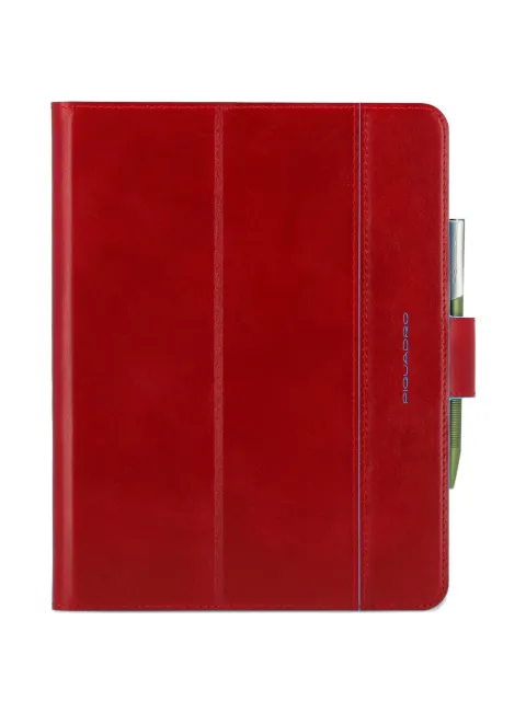PIQUADRO logo-detail Pad® Air 11"’ case Red AC6726B2