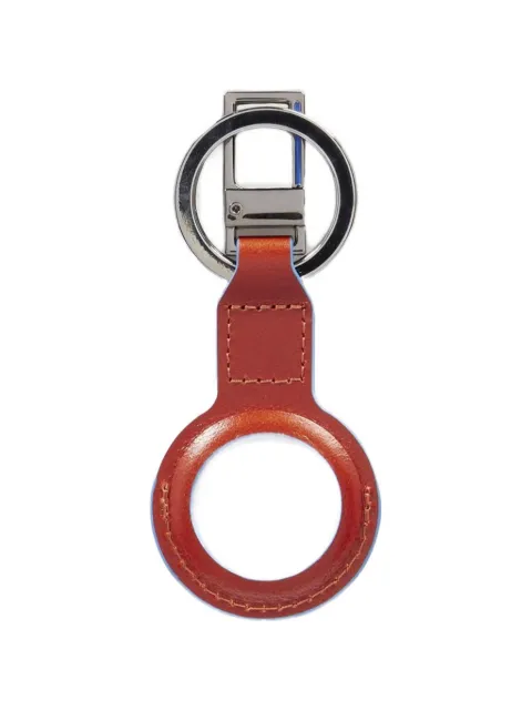 PIQUADRO logo-detail AirTag® keychain Brown AC5834B2