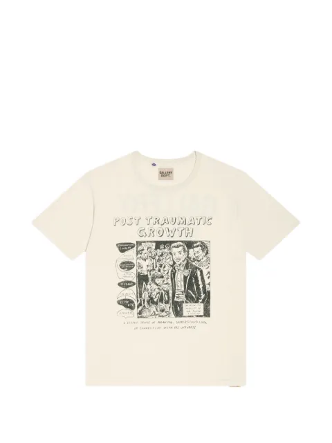 GALLERY DEPT. Post Traumatic Growth graphic-print T-shirt Neutrals TOP008