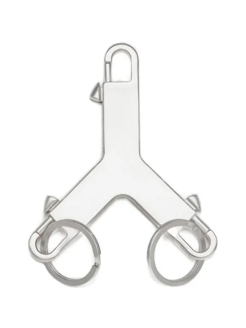 Rick Owens Cerberus keyring Silver RR01D3494MET
