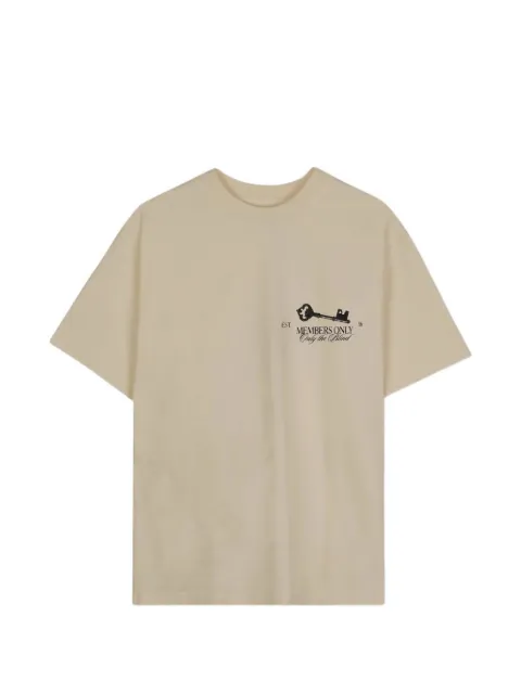 Only the Blind graphic-print T-shirt Neutrals OTBT1740