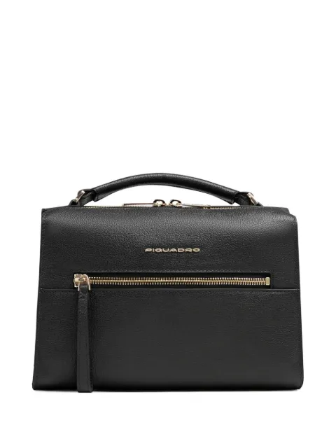 PIQUADRO leather iPad®mini tote bag Black BD6954W140