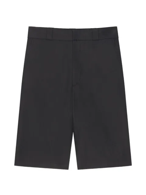 Givenchy logo-patch chino shorts Black BM51951442