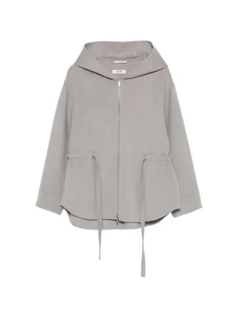 'S Max Mara Monia hooded belted jacket Grey 2629086061