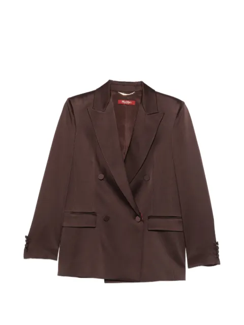 Max Mara Arca double-breasted blazer Brown 2626046023