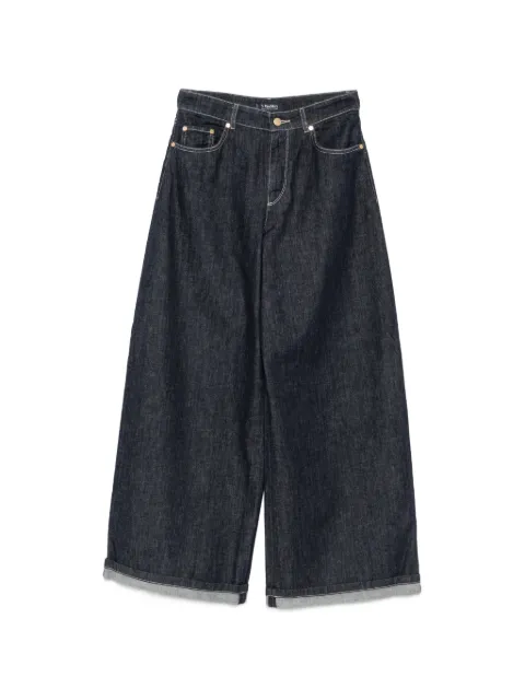 'S Max Mara wide-leg turn-up jeans Blue 2629186021000