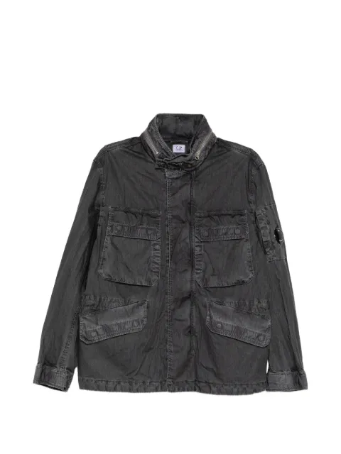 C.P. Company lens-detail field jacket Grey 20CMOW111A110543D999