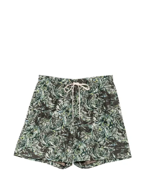 Auralee printed silk shorts Brown A26SP02AP