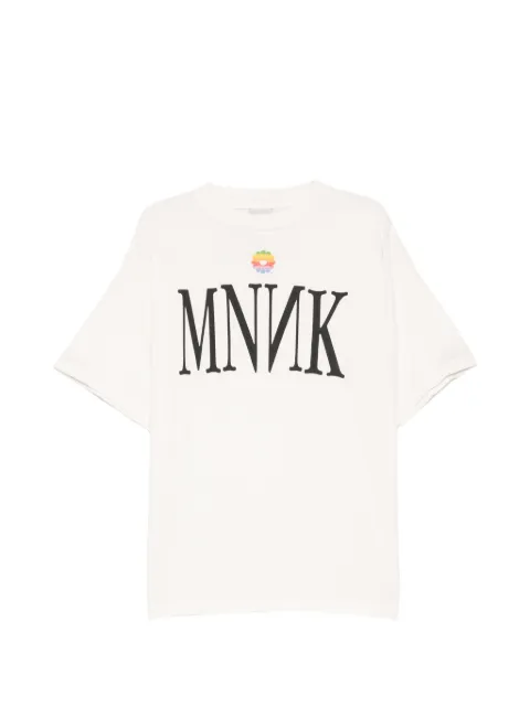 Le Mont Saint Michel logo-print T-shirt White MTMK80000001