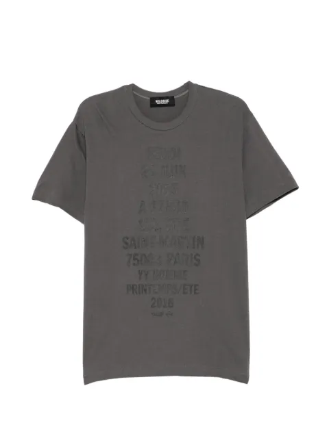Yohji Yamamoto Invitation T-shirt Grey WPT04003WILDSIDE