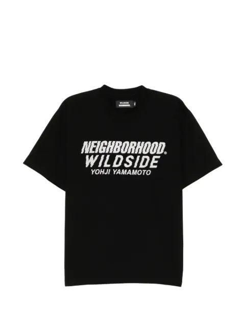 Yohji Yamamoto x Neighborhood short-sleeved T-shirt Black SKT110112WILDSIDENBHD