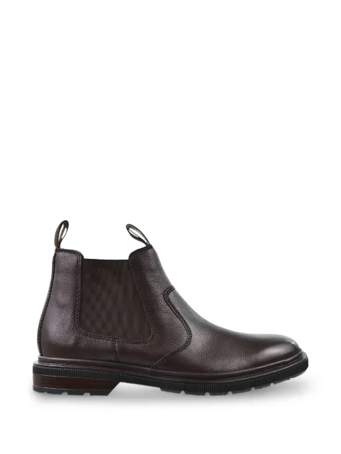 Clarks Originals Burchill Up leather Chelsea boots Brown 26179403