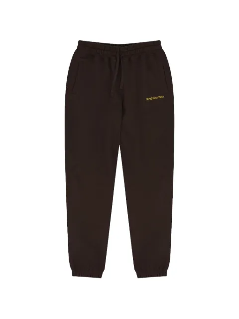 Aimé Leon Dore elasticated-waistband track pants Brown ALDMBTM0106