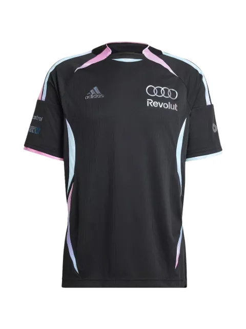 adidas Audi Revolut logo-print T-shirt Black KE6662