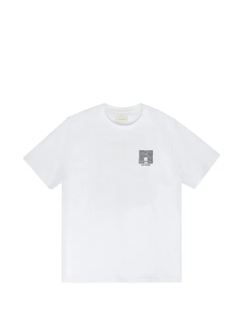 Aimé Leon Dore Court graphic-print T-shirt White FW24CT004BRIGHTWHITE