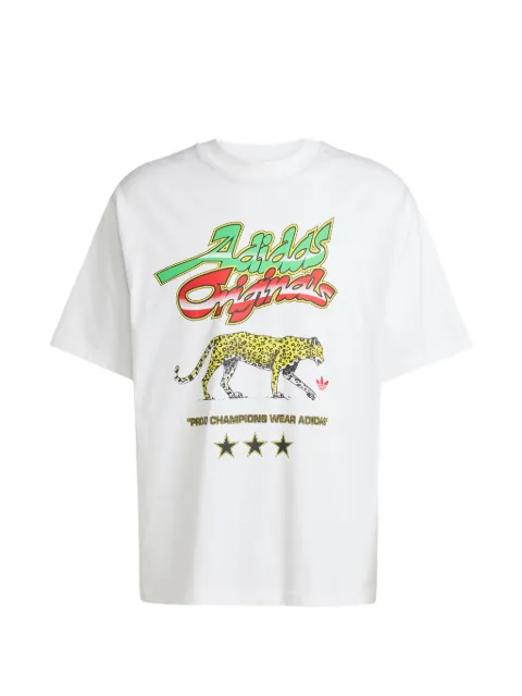 adidas Champions graphic-print T-shirt White KA4575