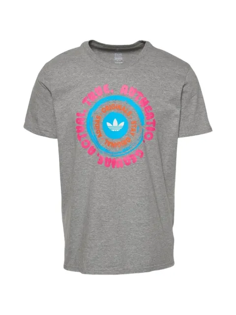 adidas Originals logo-print T-shirt Grey 42002001