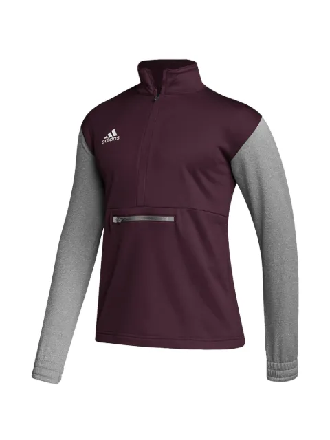 adidas Team Issue quarter-zip sweater Purple HI3072