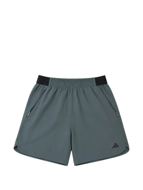 adidas Axis logo-print shorts Green IN6022