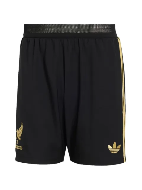 adidas Mexico 2025 Gold Edition soccer shorts Black JF0390