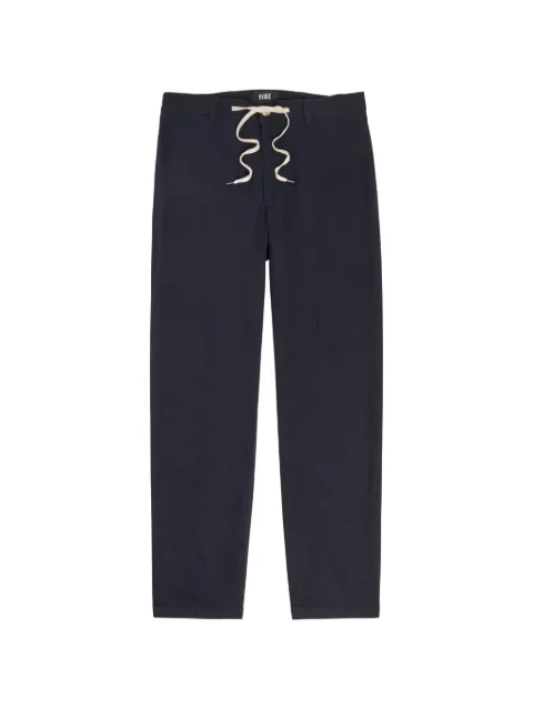 PAIGE drawstring straight-leg trousers Blue M400R246781