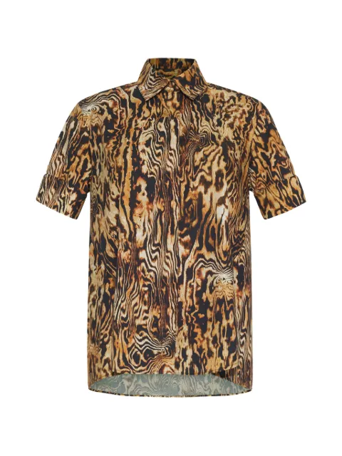 Adam Lippes Charlie animal-print shirt Brown S26106PP