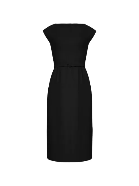 Adam Lippes Adeleine belted midi dress Black S26751VP
