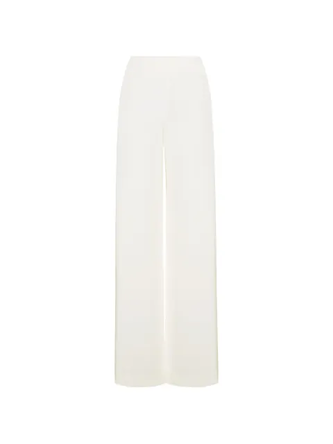 Adam Lippes Lazlo high-waisted palazzo pants White S26530SE
