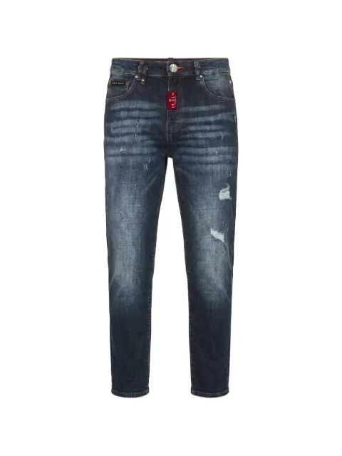 Philipp Plein New tapered-fit jeans basic Blue UAFCMDT4461PDE004N