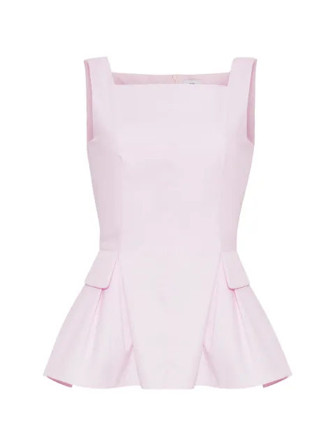 Adam Lippes Soleil peplum blouse Pink S26117CS