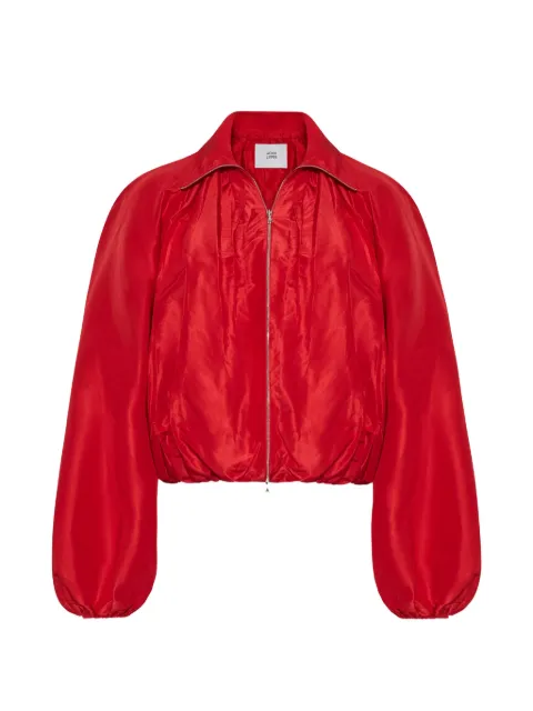 Adam Lippes Simone silk jacket Red S26805TA
