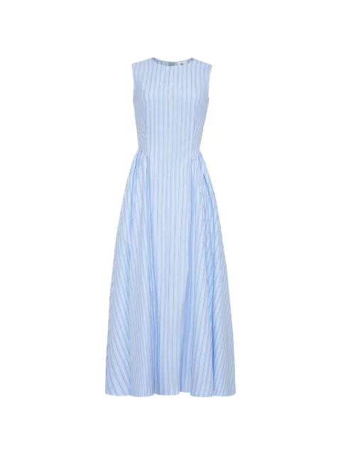 Adam Lippes Aliena striped maxi dress Blue S26752SS