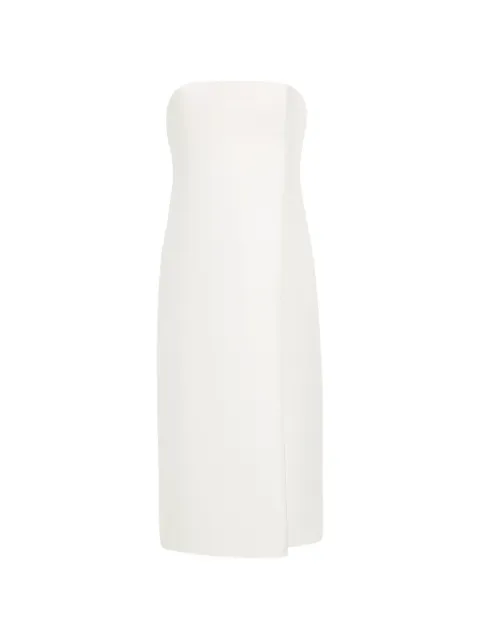 Adam Lippes Carina strapless tunic Neutrals S26127SE1022