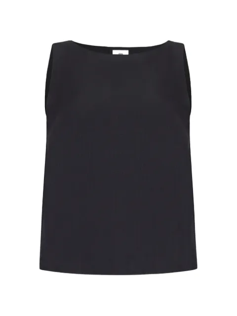 Adam Lippes Annie sleeveless top Black S26128NI