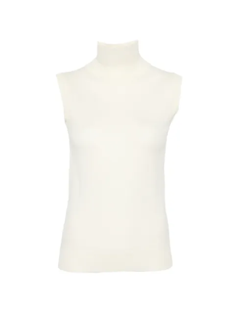 Sportmax sleeveless turtleneck sweater Neutrals 2622366011