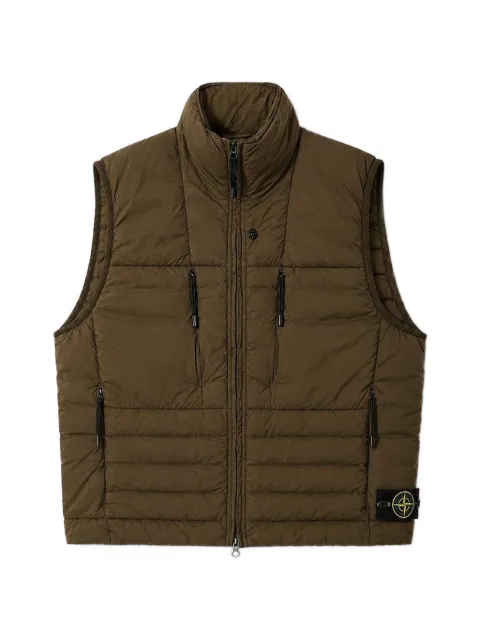 Stone Island Seamless Tunnel Down-TC vest Brown L1S15G100007S0183