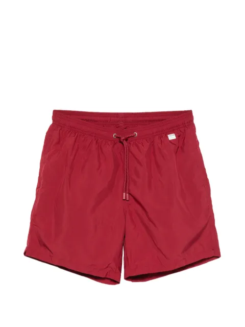 MC2 Saint Barth x Pantone Lighting drawstring swim shorts Red LIG0004