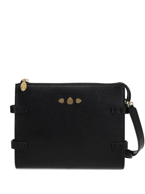 Tyler Ellis Dean pebbled leather-messenger bag Black T232PL013O