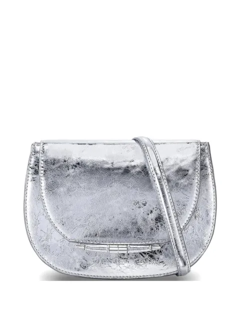 Tyler Ellis mini Jane Saddle cross body bag Silver T28AL042P