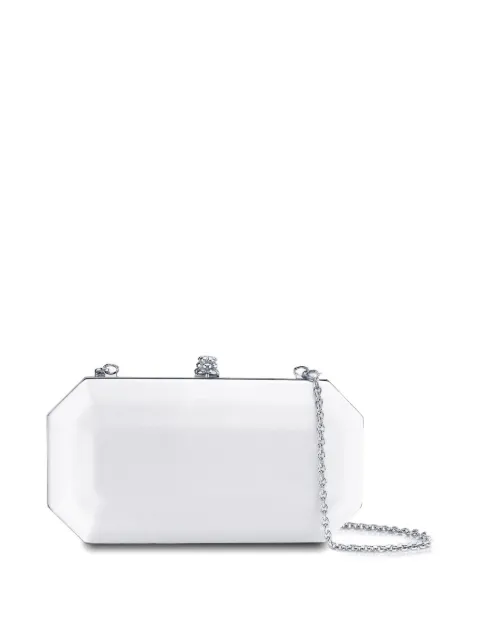 Tyler Ellis small Perry clutch bag White T64IS113P