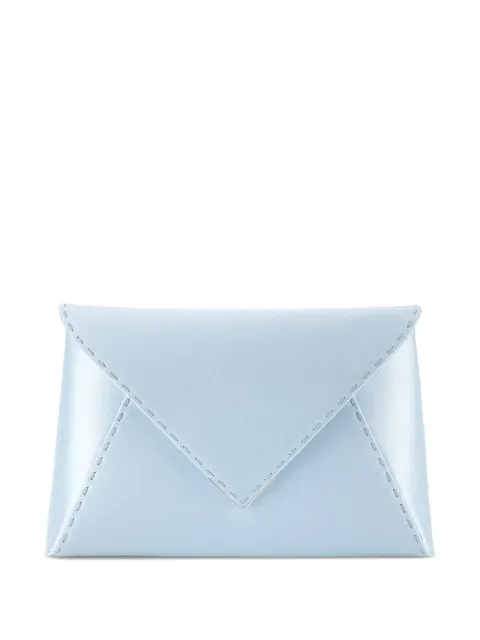 Tyler Ellis large Lee 'Pouchet' clutch bag Blue T251SA458P