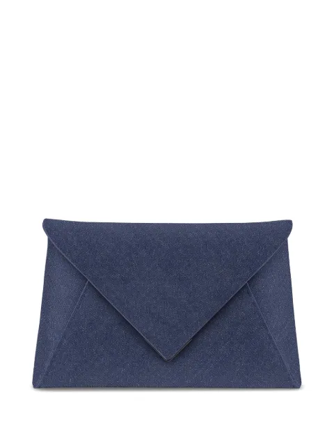 Tyler Ellis large Lee 'Pouchet' clutch bag Blue T251DE402R