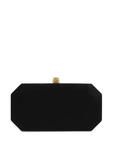 Tyler Ellis Perry Pinecone clutch bag Black T64CV011O
