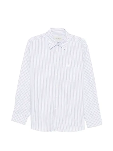 Carhartt WIP Keene stripes shirt White I036796