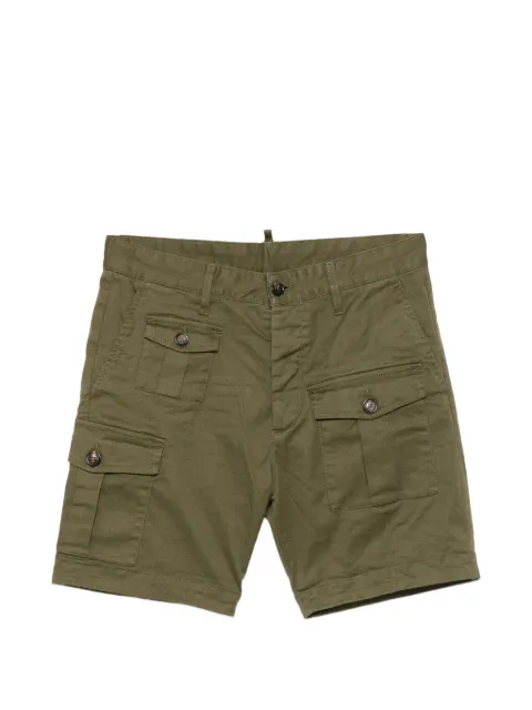 DSQUARED2 multi-pocket cargo shorts Green S74MU0976S39021