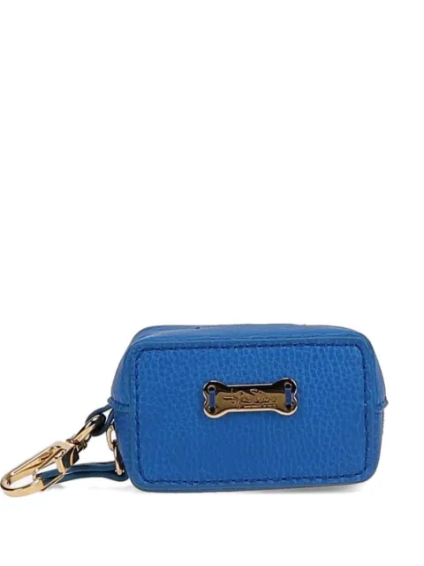 Tyler Ellis Puppy Poo leather bag charm Blue T79PL432O